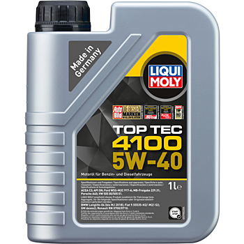 НС-синтетическое моторное масло Top Tec 4100 5W-40 - 1 л