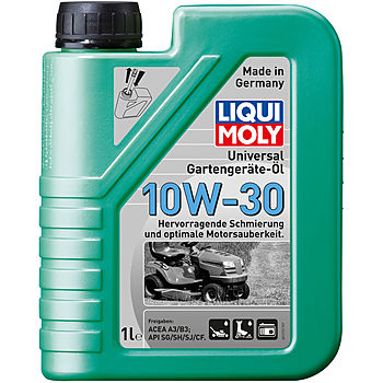 Минеральное моторное масло для газонокосилок Universal 4-Takt Gartengerate-Oil 10W-30 - 1 л